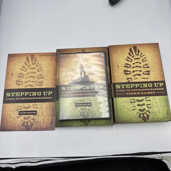 Stepping Up 10 Week Video Series, Dennis Rainey Preowned Excellent - Picture 3 of 3